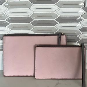 Genuine Leather Fossil Wristlet